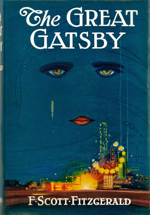 The Great Gatsby by F. Scott Fitzgerald — book cover